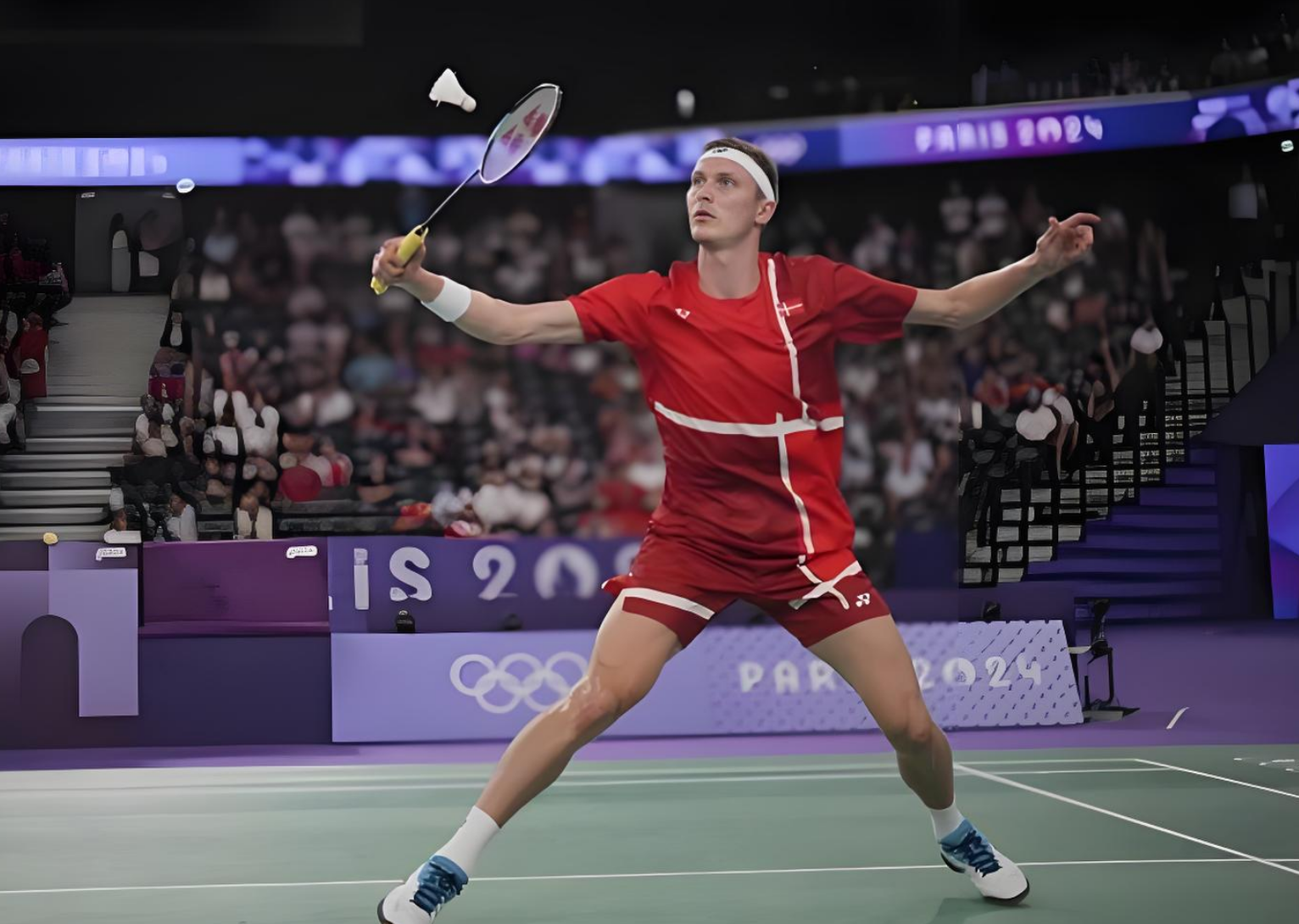 法国羽毛球队绝地反击丹麦羽毛球队，安赛龙统治全场