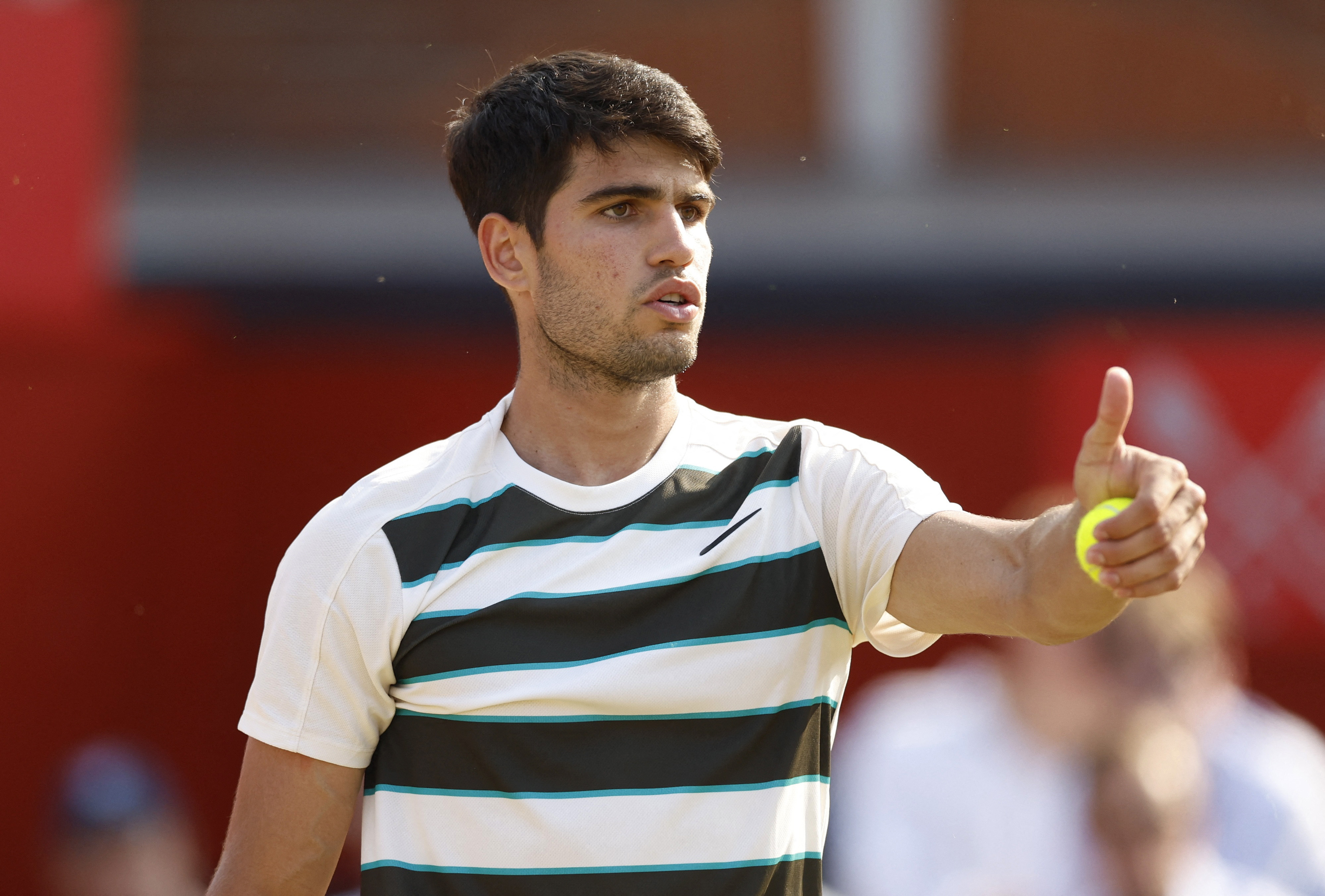 法国网球队碾压德国网球队，阿尔卡拉斯三分雨点燃全场